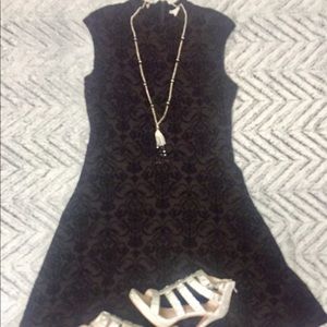 NWT! Black Skater Dress.